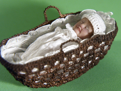 baby in basket